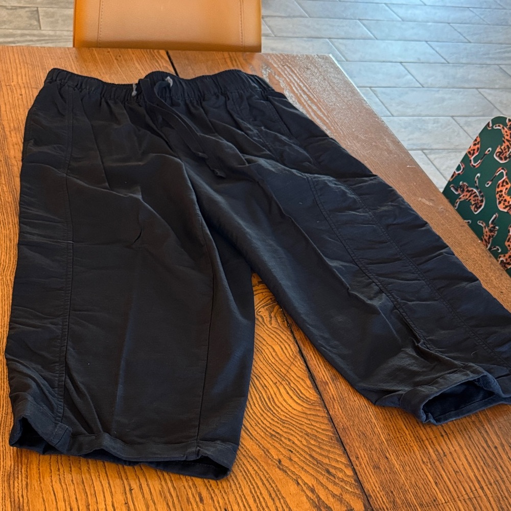 Lane Bryant Black Ankle Pants